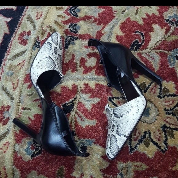 Max Mara python print heels - Picture 5 of 7